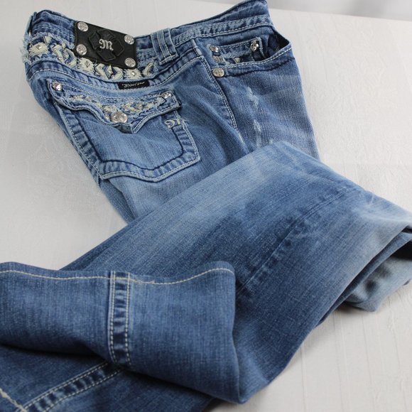 Miss Me Jeans, Boot, Low Rise, Size 29 - Picture 7 of 9